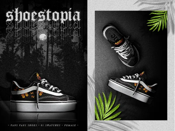 Alpha shoestopia vans vans shoes - The Sims 4 Custom Content