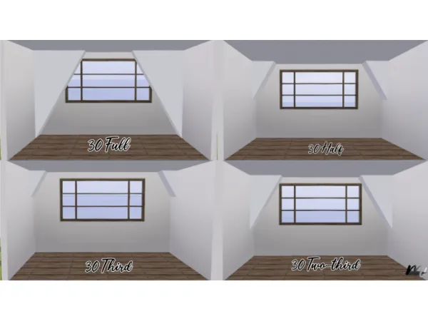 Attic Ceiling Deco - The Sims 3 Custom Content