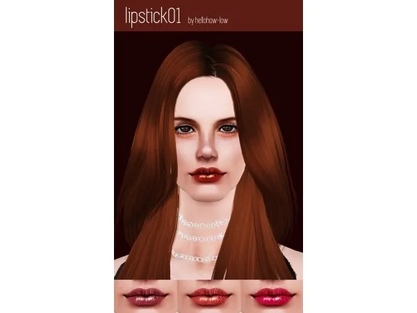 HH Hlipstick0102 - The Sims 3 Custom Content