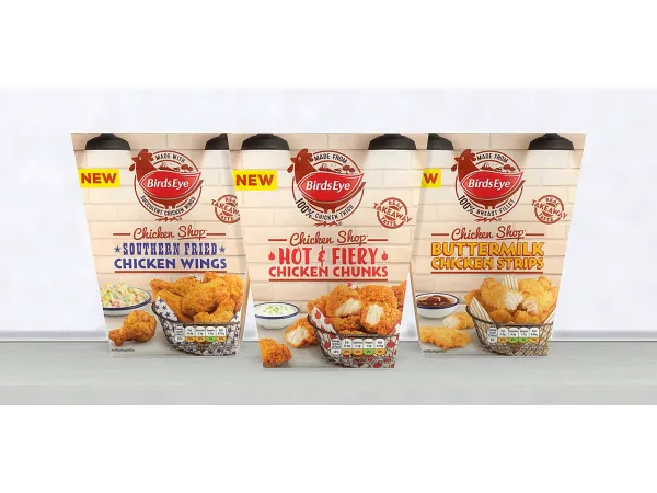 Alpha Bird's Eye Chicken Shop Snacks by CoatiSims - The Sims 4 Custom Content