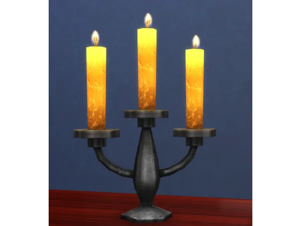 Maxis Match Smoreworthy Candle high resolution recolor by xordevoreaux - The Sims 4 Custom Content