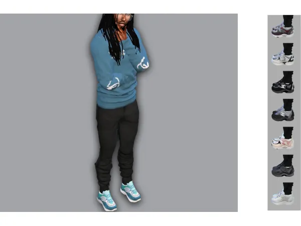 Alpha CHANEL LOW TOP TRAINERS - The Sims 4 Custom Content