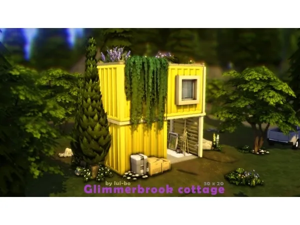 Alpha Glimmerbrook cottage - The Sims 4 Custom Content