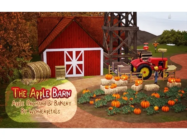 The Apple Barn - The Sims 3 Custom Content