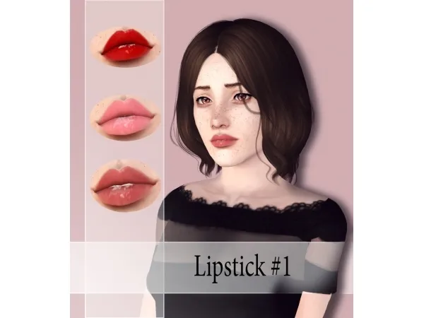 Lipstick - The Sims 3 Custom Content