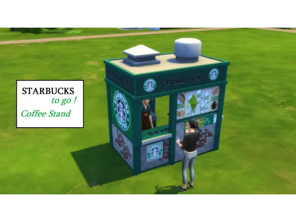 Maxis Match Starbucks To Go by ArLi1211 - The Sims 4 Custom Content