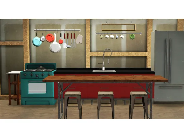 Industrial Warehouse Objects - The Sims 3 Custom Content
