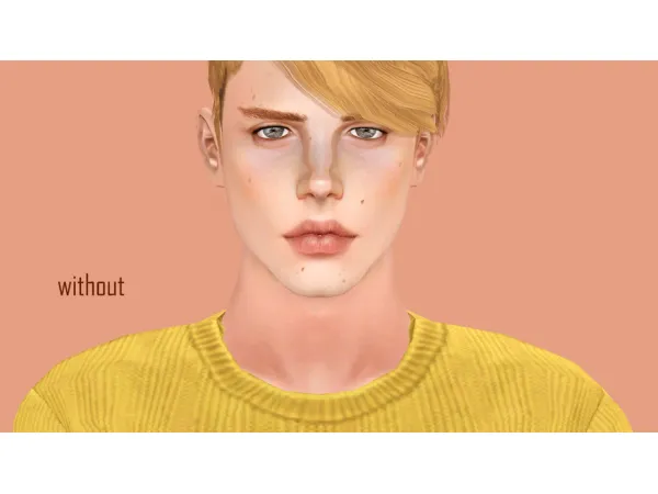 Natural lower lip overlay - The Sims 3 Custom Content