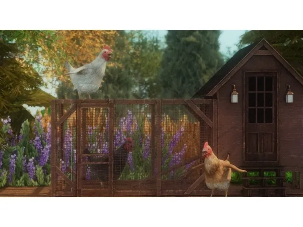 Alpha Farm Animal Set by mountainsplitter - The Sims 4 Custom Content