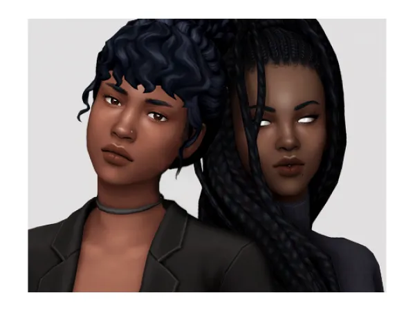 Maxis Match TOPAZ a face highlight - The Sims 4 Custom Content