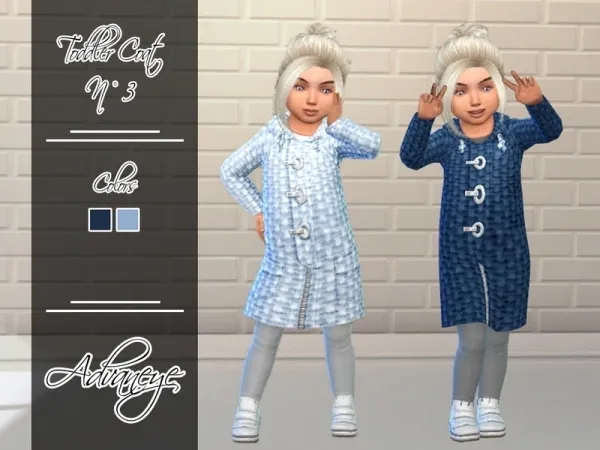 Alpha Advaneye's Toddler Coat 3 Seasons - The Sims 4 Custom Content