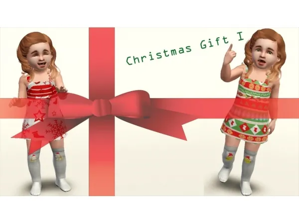 Christmas Gift I - The Sims 3 Custom Content