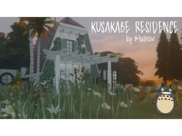 Maxis Match Kusakabe Residence - The Sims 4 Custom Content