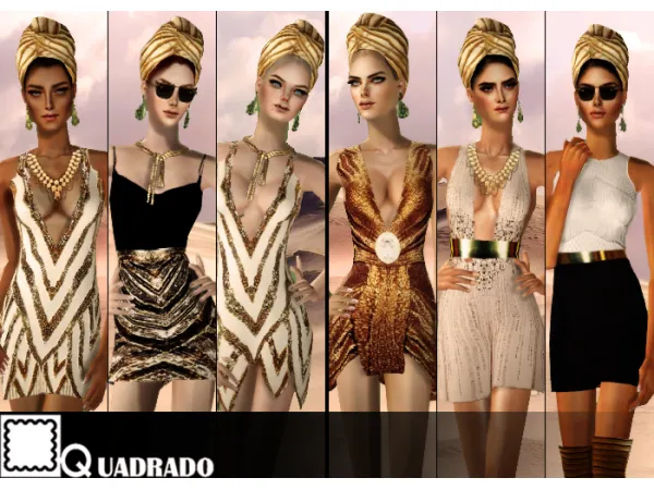 QUADRADO 2017 COLLECTION - The Sims 2 Custom Content