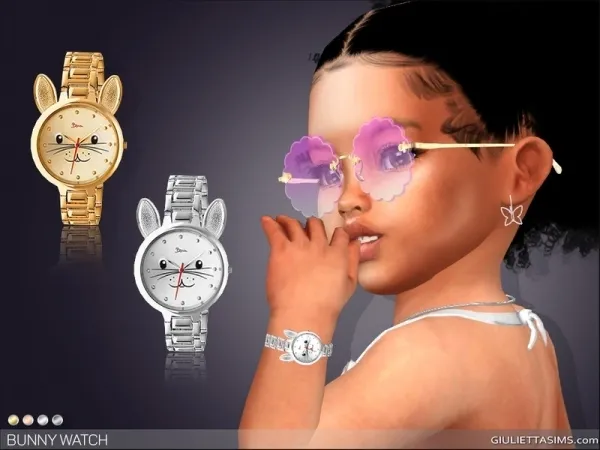 Alpha feyona's Bunny Watch For Toddlers - The Sims 4 Custom Content