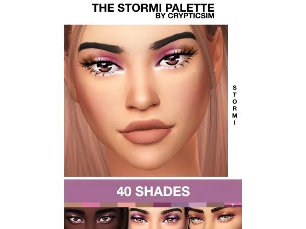 Maxis Match THE STORMI PALETTE by crypticsim - The Sims 4 Custom Content