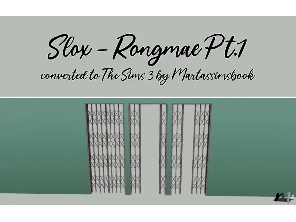 Slox Rongmae - The Sims 3 Custom Content