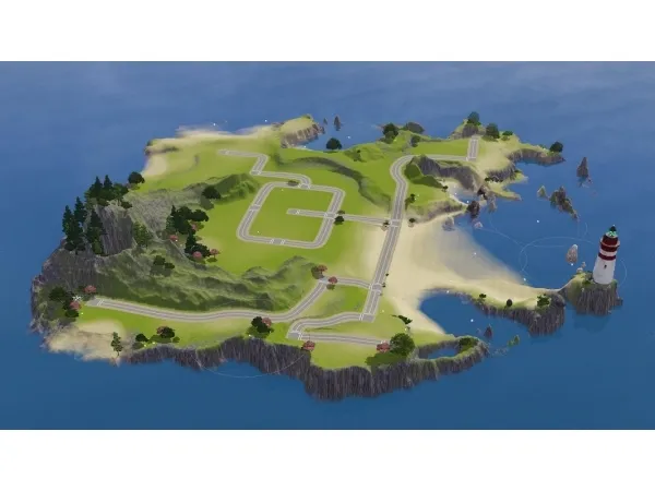 Small Island World - The Sims 3 Custom Content