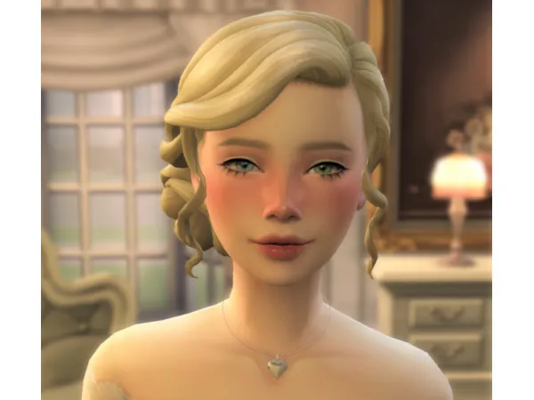 Maxis Match side bun - The Sims 4 Custom Content