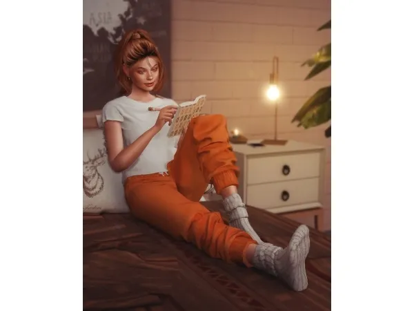 Alpha Self Love Pose Pack - The Sims 4 Custom Content