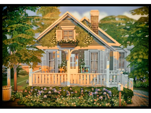 Maxis Match Grandma Grandpa's Cottage - The Sims 4 Custom Content