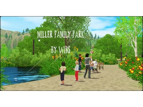 Miller Family Park - The Sims 3 Custom Content