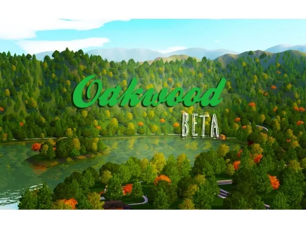 Oakwood - The Sims 3 Custom Content