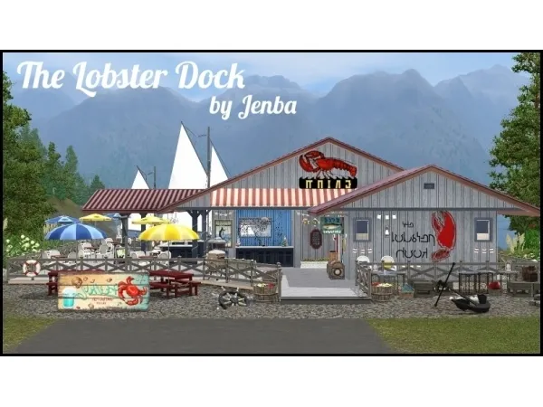 The Lobster Dock - The Sims 3 Custom Content