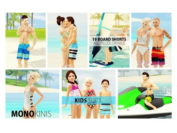 swim by liegt - The Sims 3 Custom Content