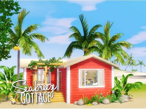 Seabreeze Cottage - The Sims 3 Custom Content