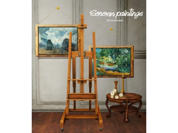 Senemm painting - The Sims 2 Custom Content