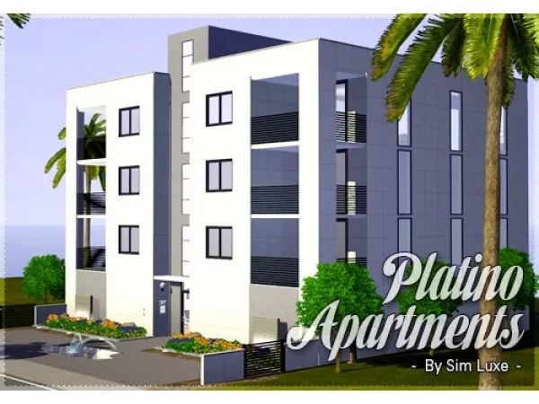 [simluxe] Platino Apartments - The Sims 3 Custom Content