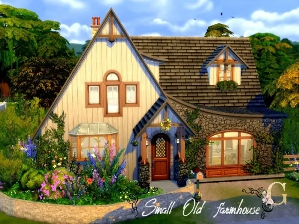 Alpha GenkaiHaretsu's Old farmhouse - The Sims 4 Custom Content
