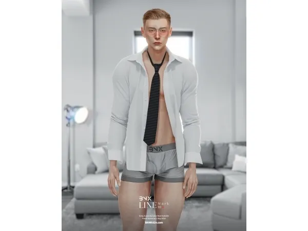Alpha BNX LINE Mark III by bank42n - The Sims 4 Custom Content
