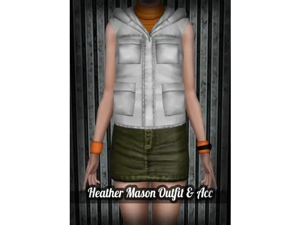 Silent Hill 3 Heather Mason outfit Hand Accessory - The Sims 3 Custom Content