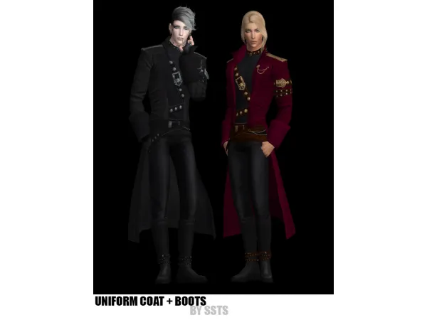 UNIFORM COAT + BOOTS by SSTS