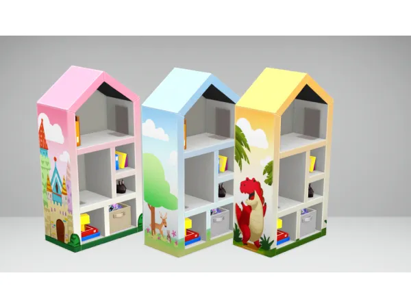 Kids and Toddlers Bookcases - The Sims 3 Custom Content