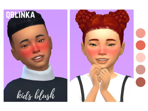 Sims 4 Male Kids Makeup