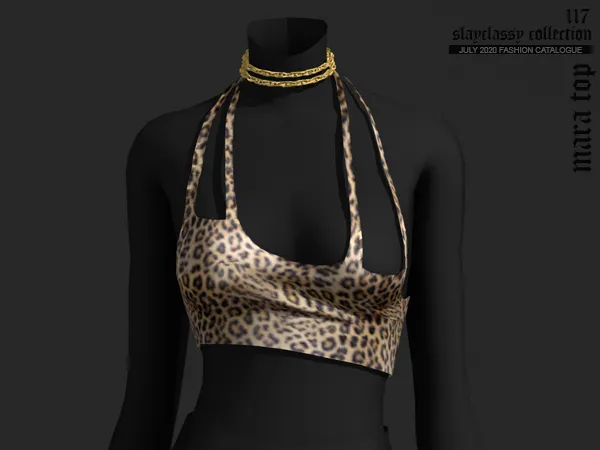 Alpha SC117 Mara Top - The Sims 4 Custom Content