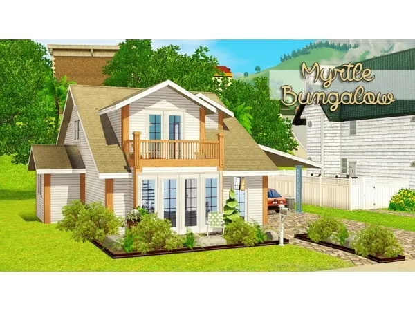 Myrtle Bungalow - The Sims 3 Custom Content