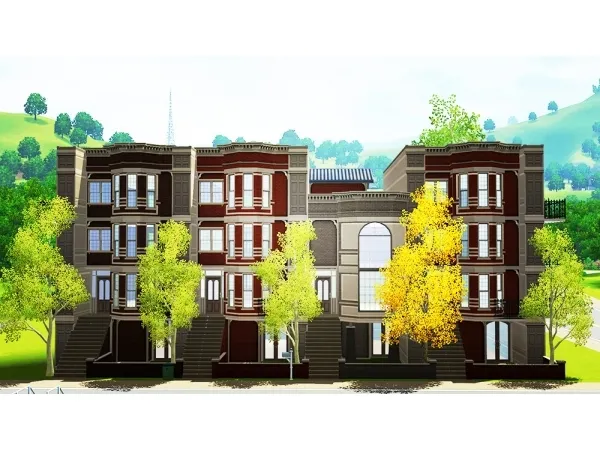 TOWNHOMES - The Sims 3 Custom Content