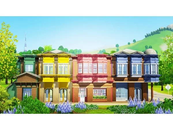 Some Colourful Shops - The Sims 3 Custom Content