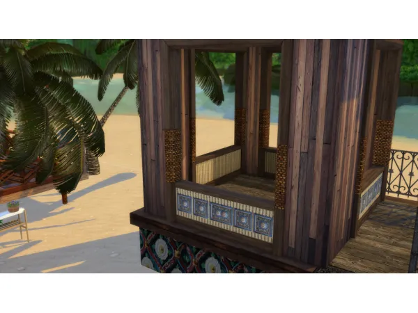 Alpha dung island window 01 - The Sims 4 Custom Content
