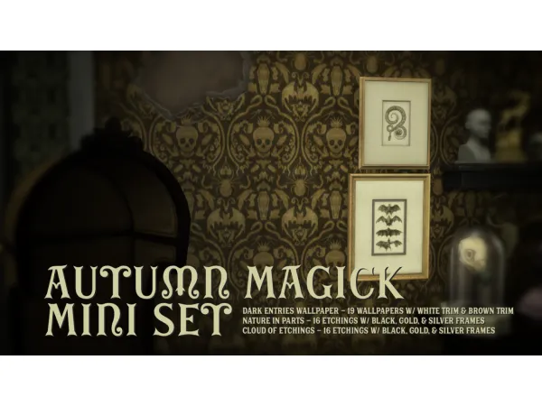 Alpha Autumn Magick Mini Set - The Sims 4 Custom Content