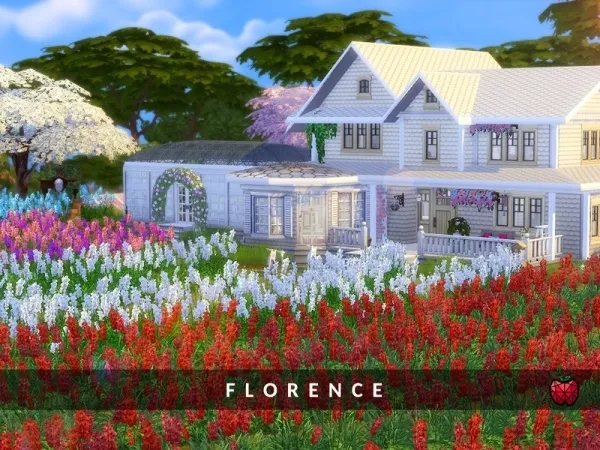 Alpha melapples' Florence farm no - The Sims 4 Custom Content