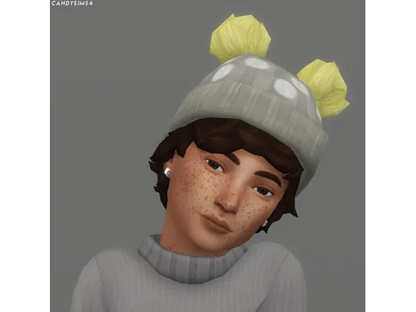 Maxis Match CUTE BEANIE kids - The Sims 4 Custom Content