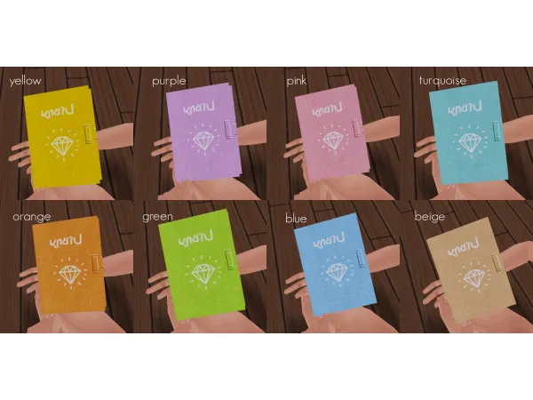 Diary default replacement by vegan_kaktus - The Sims 2 Custom Content
