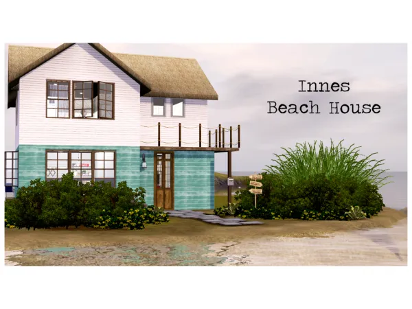 Innes Beach House by Daturaobscura - The Sims 3 Custom Content