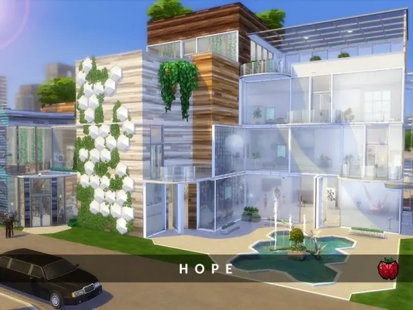 Alpha melapples' Hope Arts Center - The Sims 4 Custom Content