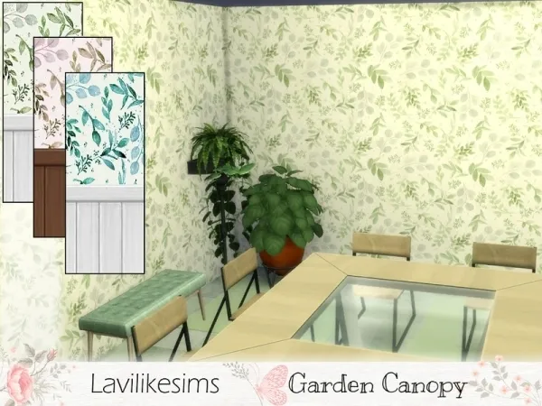 Maxis Match lavilikesims' Garden Canopy - The Sims 4 Custom Content